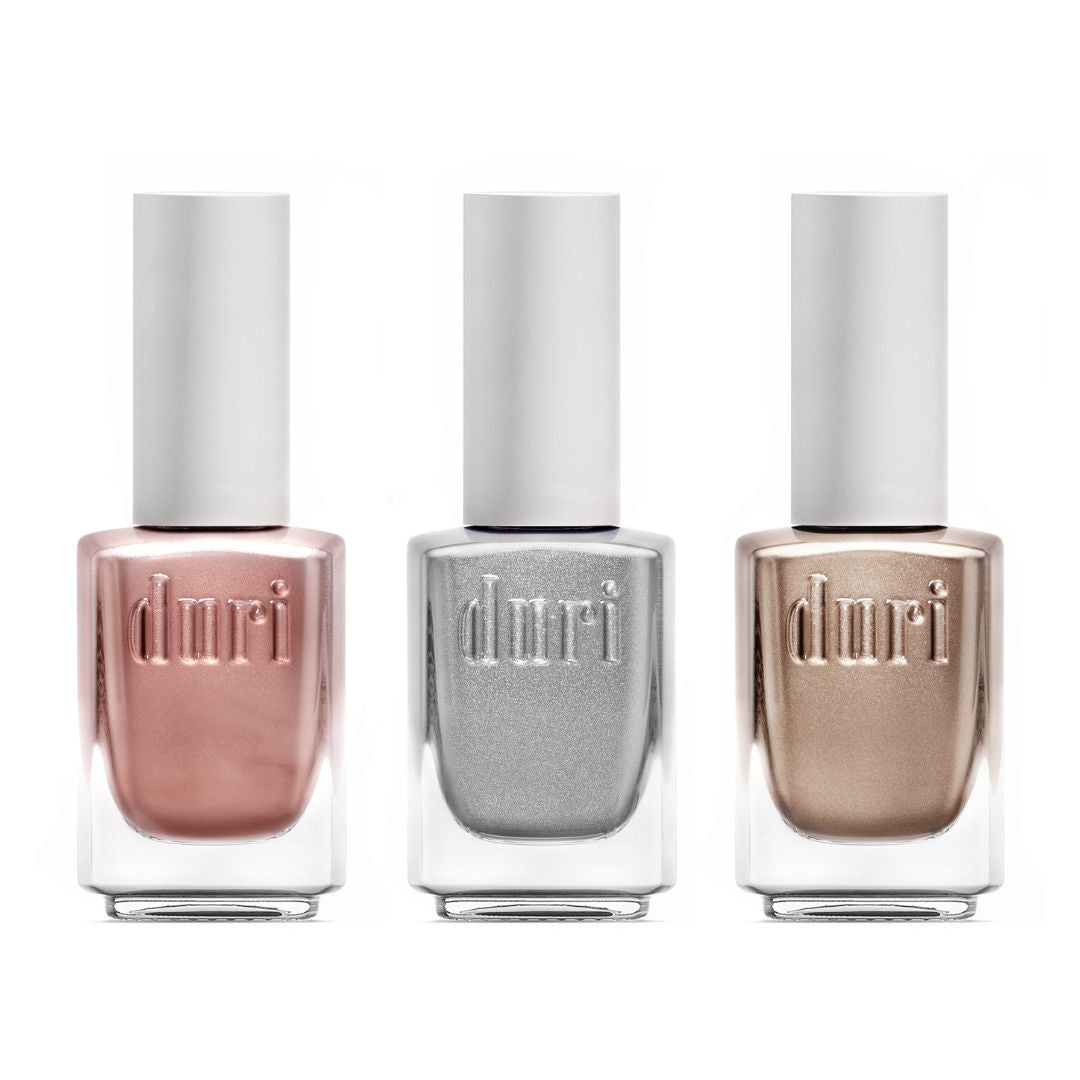 Duri - Show Me The Shimmer, Trio Nail Polish Set 🥂