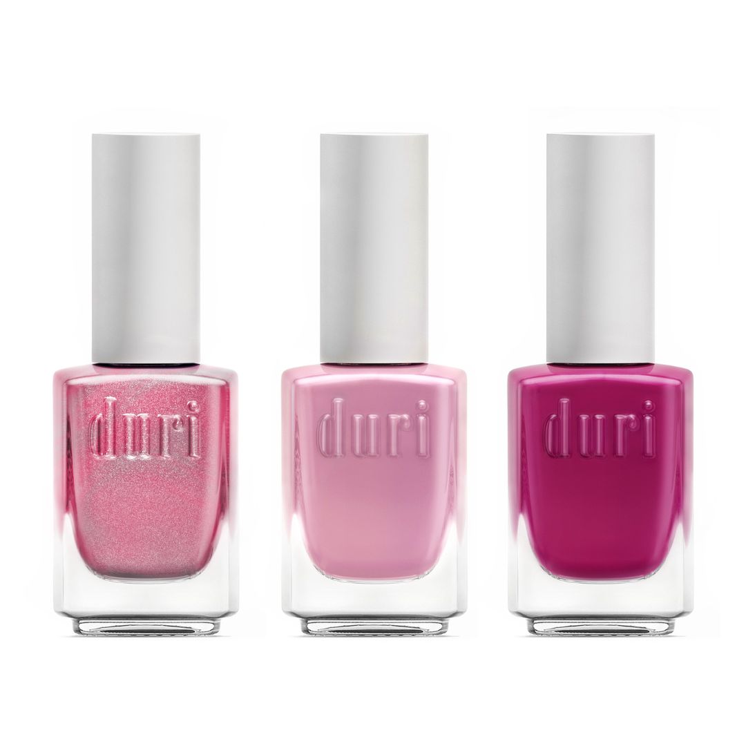 Duri - Pink Passion, Nail Polish Trio Set