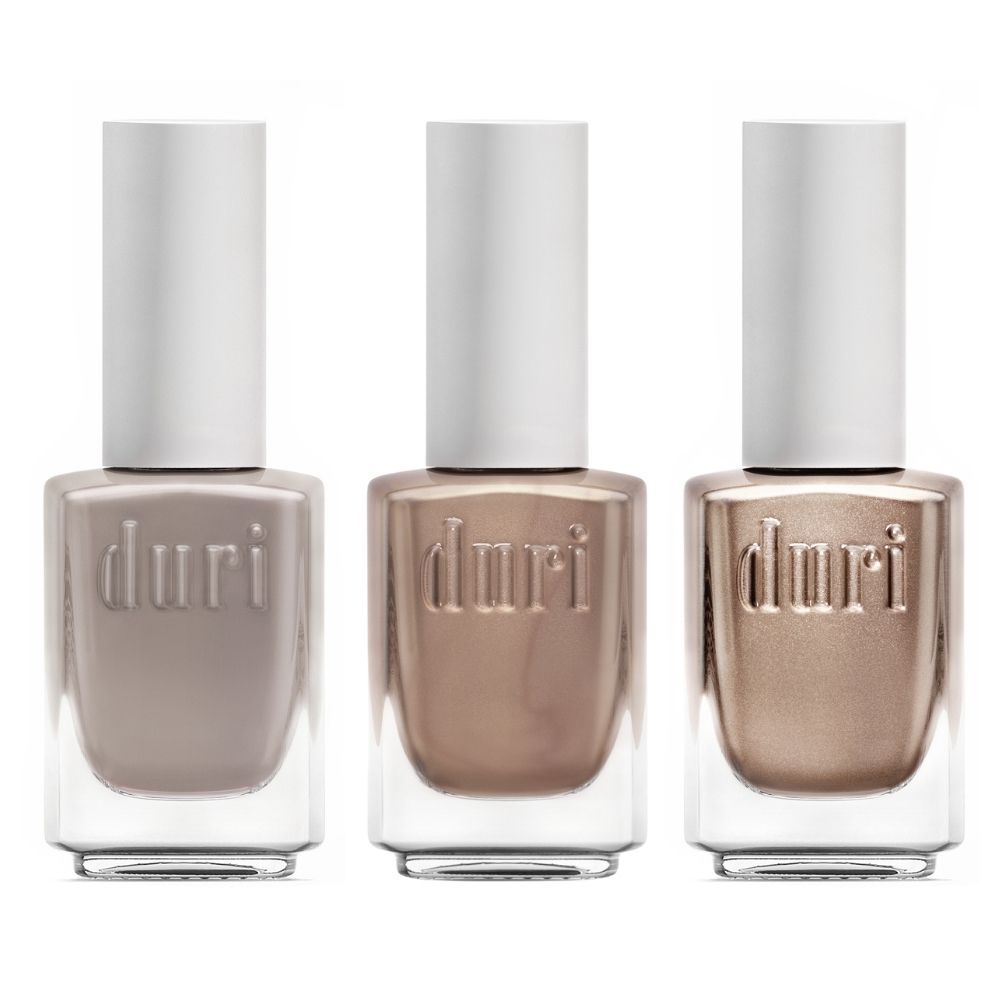 Duri - Neutrals with flare ✨, Nude Trio Nail Polish Set