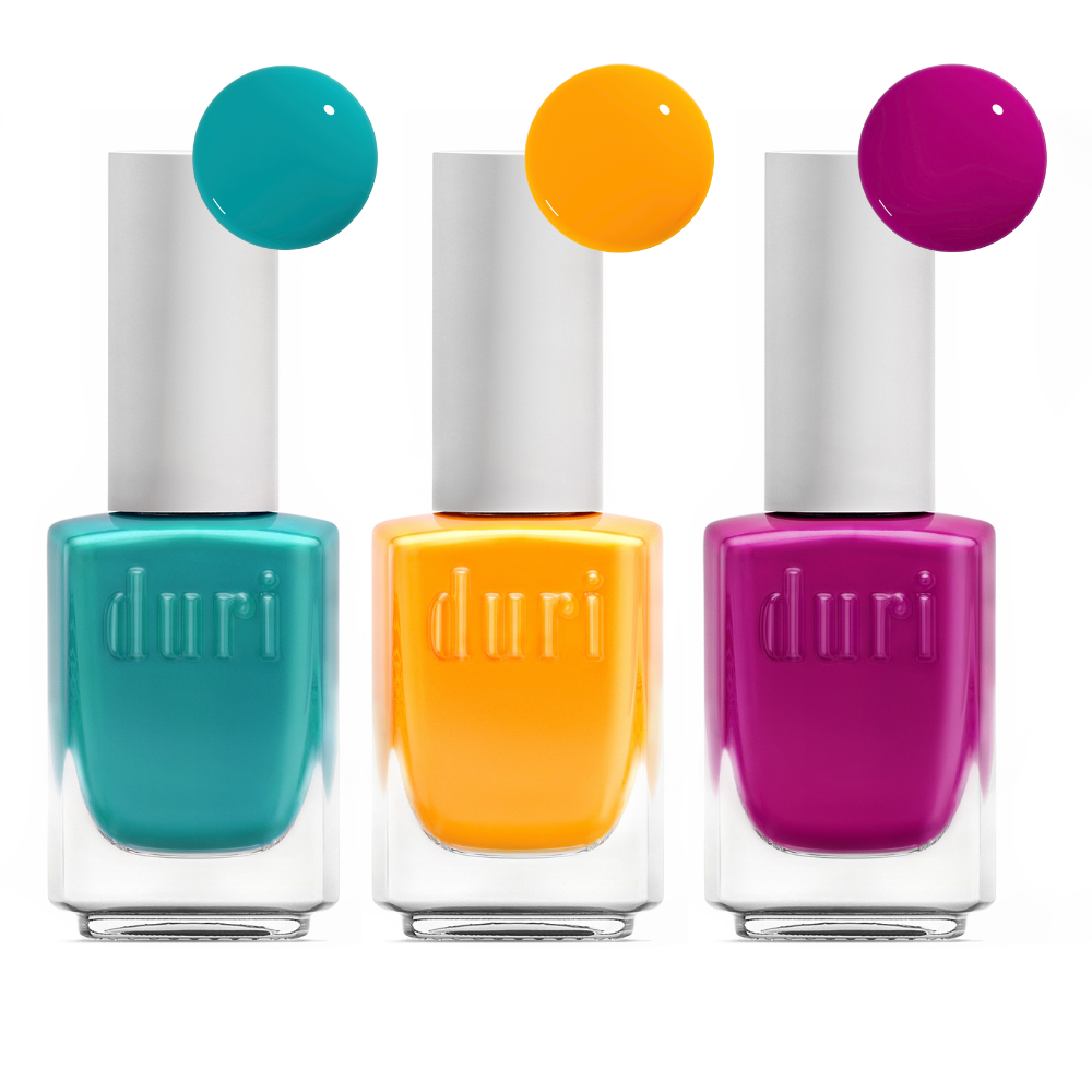 Duri - Oh My Neon, 3-Piece Nail Polish Trio Set