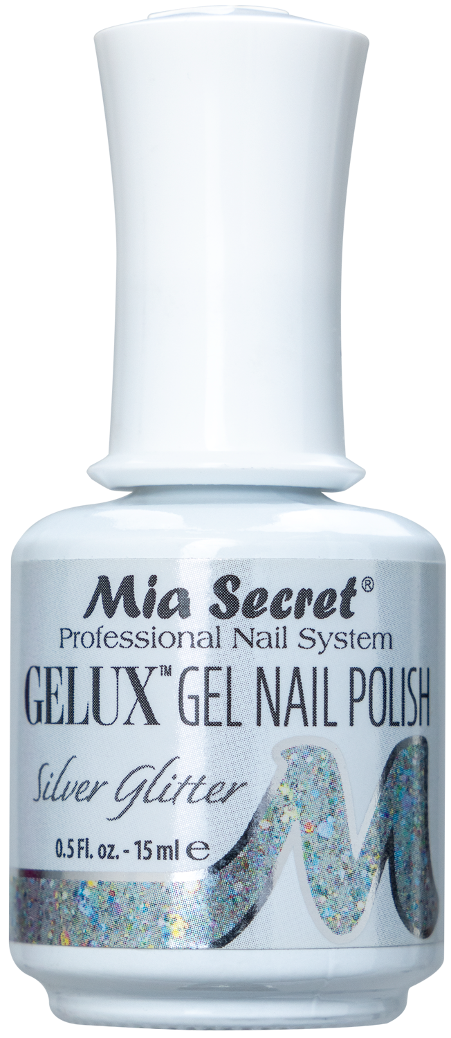 Mia Secret - Gelux Gel Polish Silver Glitter