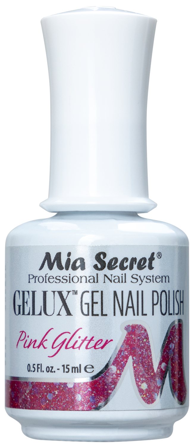 Mia Secret - Gelux Gel Polish Pink Glitter