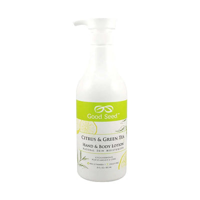 Good Seed Hand & Body Lotion (28.7oz/ 851ml) - Citrus & Green Tea