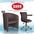 GS9057-02 ChiQ 2 Quilted Chair and Gs9020 Tech Stool