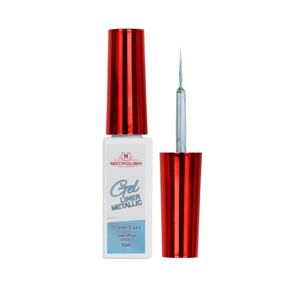 Notpolish -  GEL LINER METALLIC - OCEAN EYES