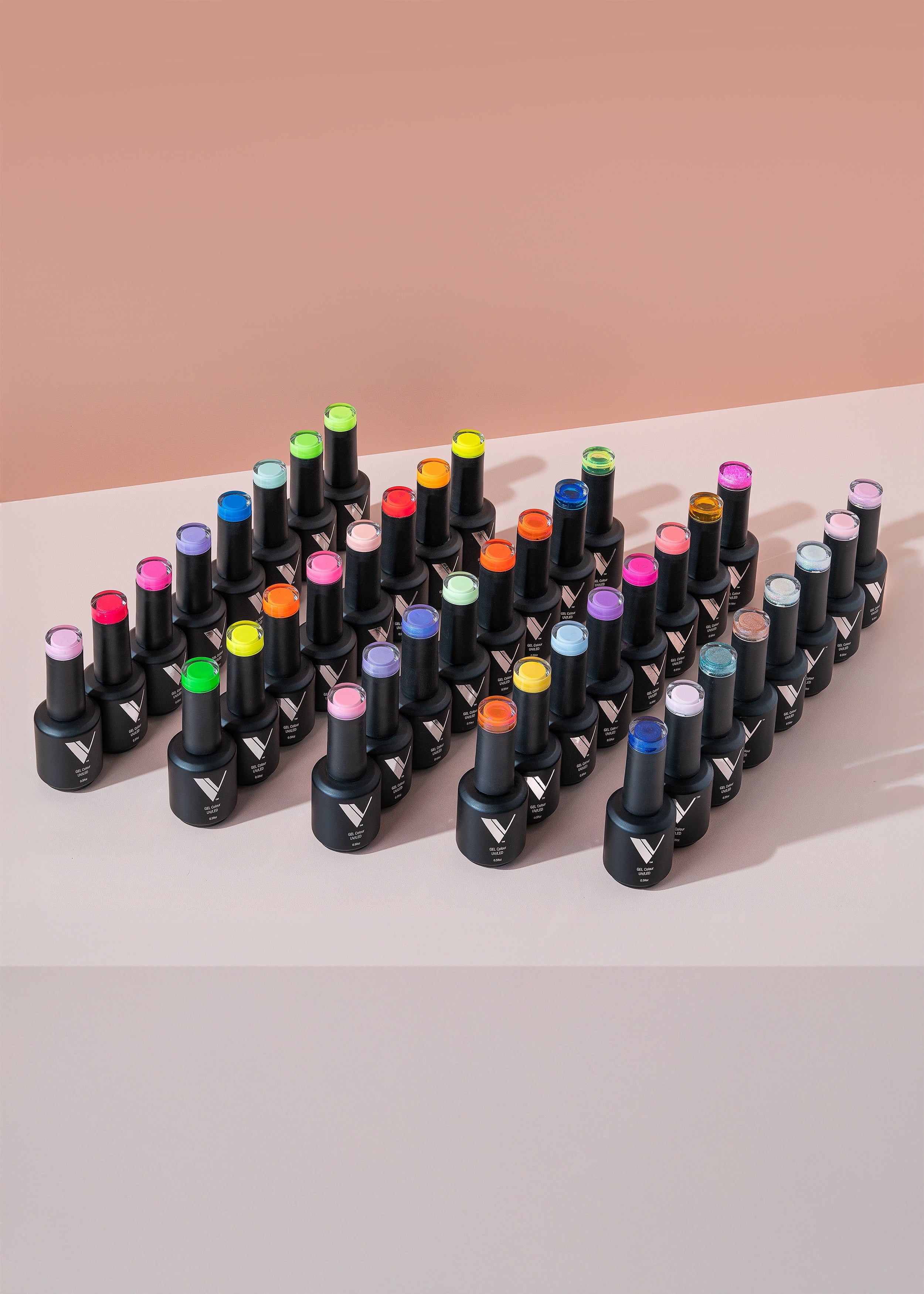 Valentino - Gel Polish Quarter Line - Bright Tones