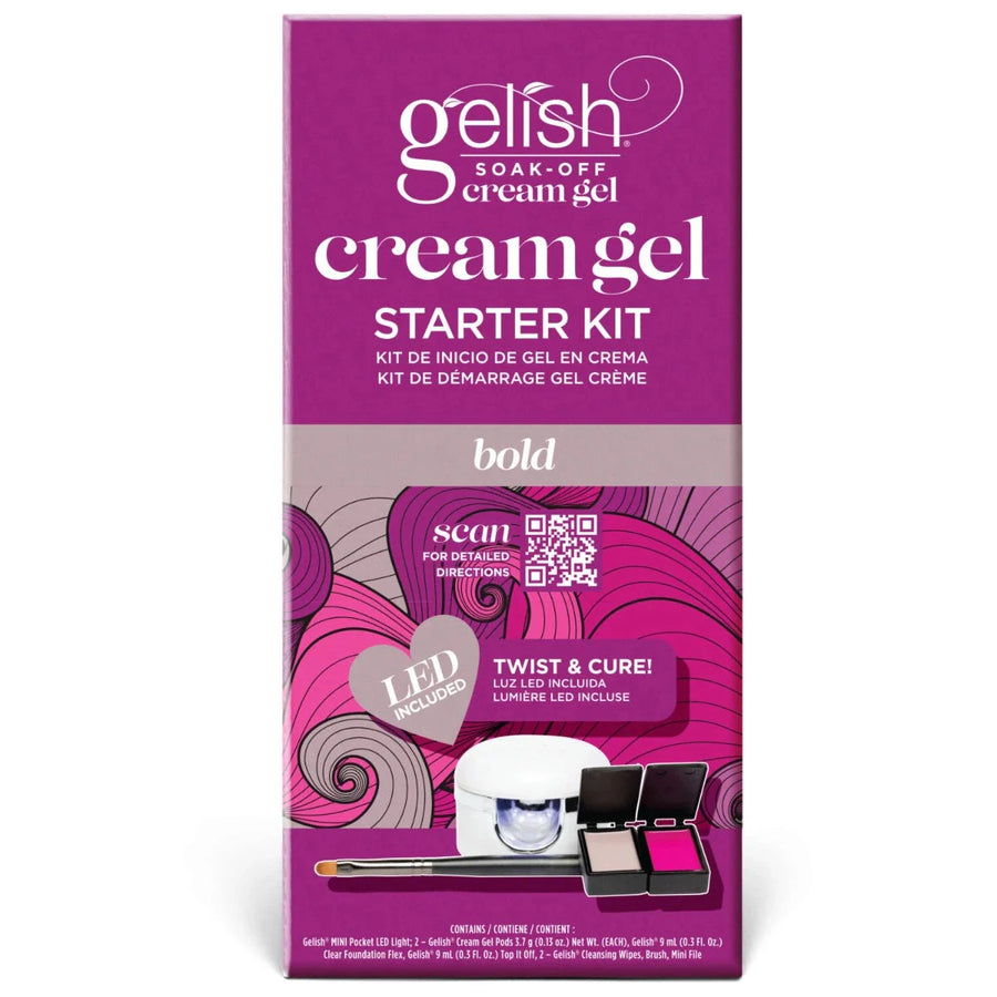 Gelish - Cream Gel Starter Kit - Bold