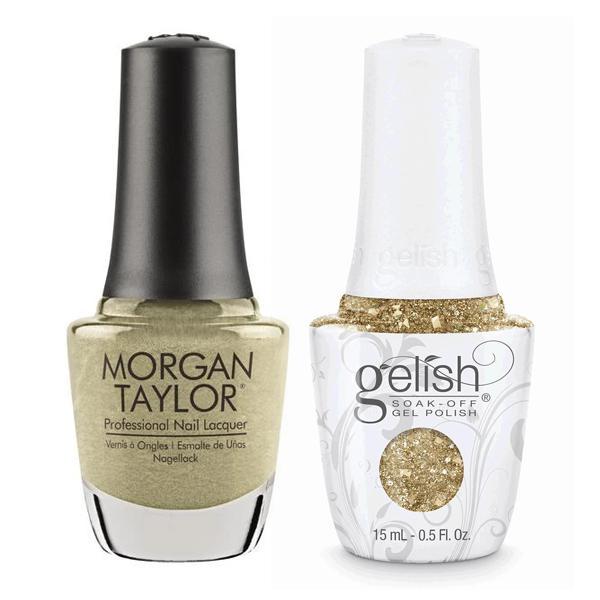 Gelish & Morgan Taylor Combo - Give Me Gold