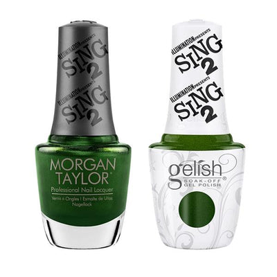 Gelish & Morgan Taylor Combo - Miss Crawly Chic