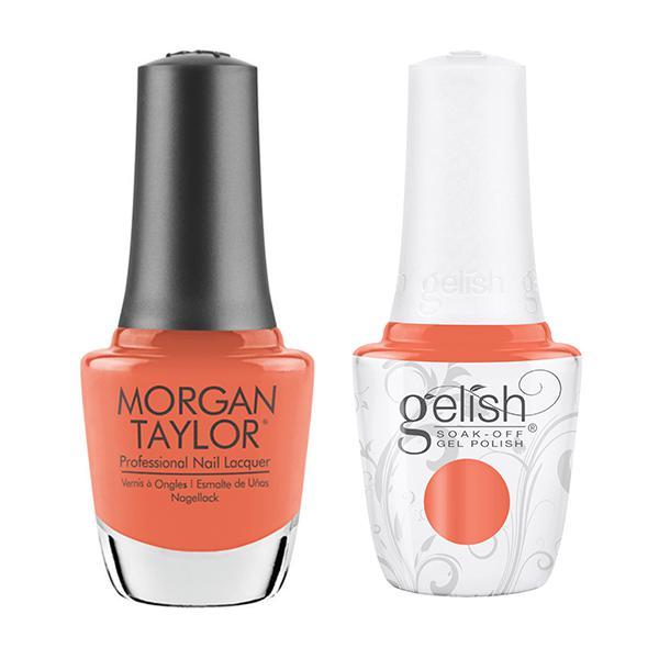 Gelish & Morgan Taylor Combo - Orange Crush Blush