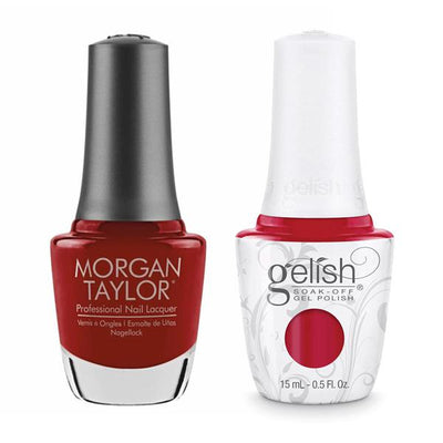 Gelish & Morgan Taylor Combo - Scandalous