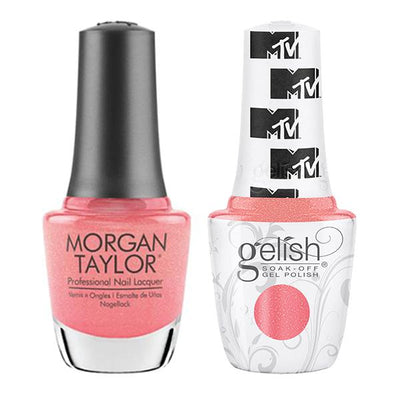 Gelish & Morgan Taylor Combo - Show Up & Glow Up