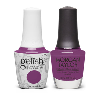 Gelish & Morgan Taylor Combo - Very Berry Clean