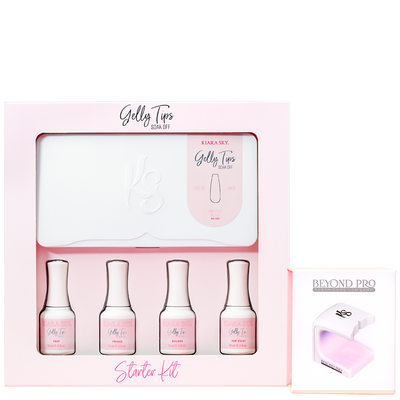 Kiara Sky -  GELLY TIPS STARTER KIT - Stiletto Medium