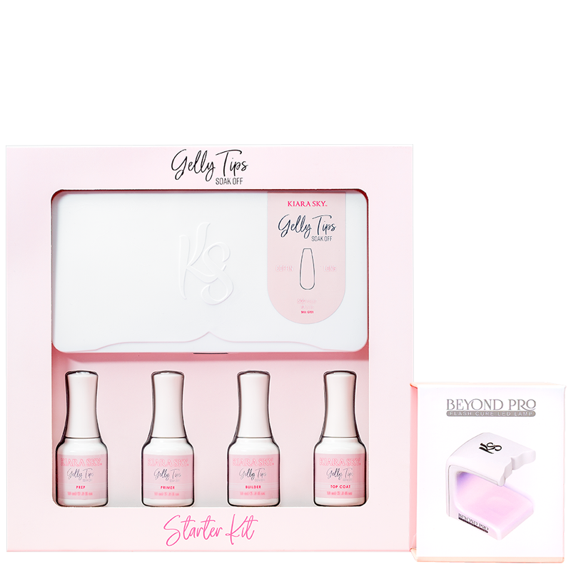 Kiara Sky -  GELLY TIPS STARTER KIT - Stiletto Medium