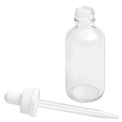 Glass Dropper Bottle, 2 oz.
