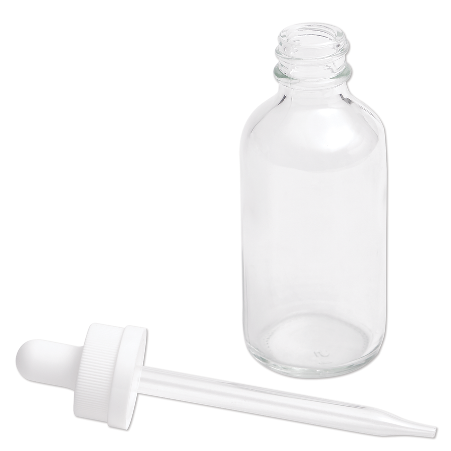 Glass Dropper Bottle, 2 oz.