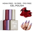 PLA Nail Lacquer 4-Pack Mini Gel Polish Set