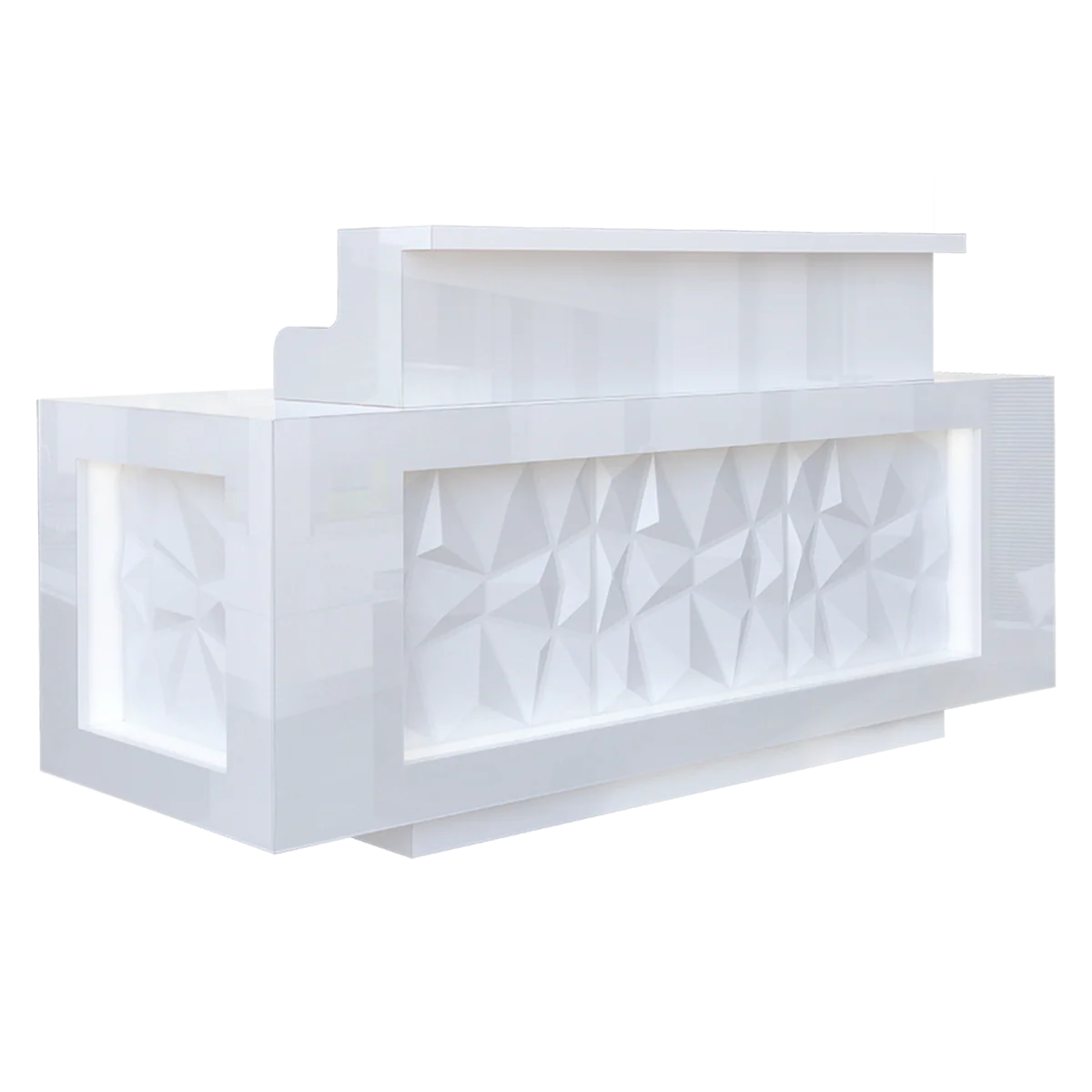 Whale Spa -  Facet LED Reception Desk