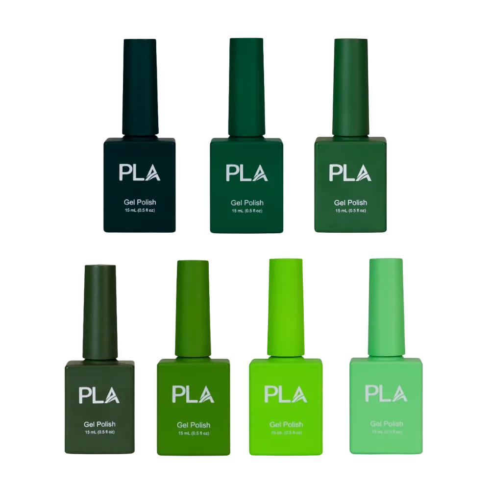 PLA Green Mini Nail Collection