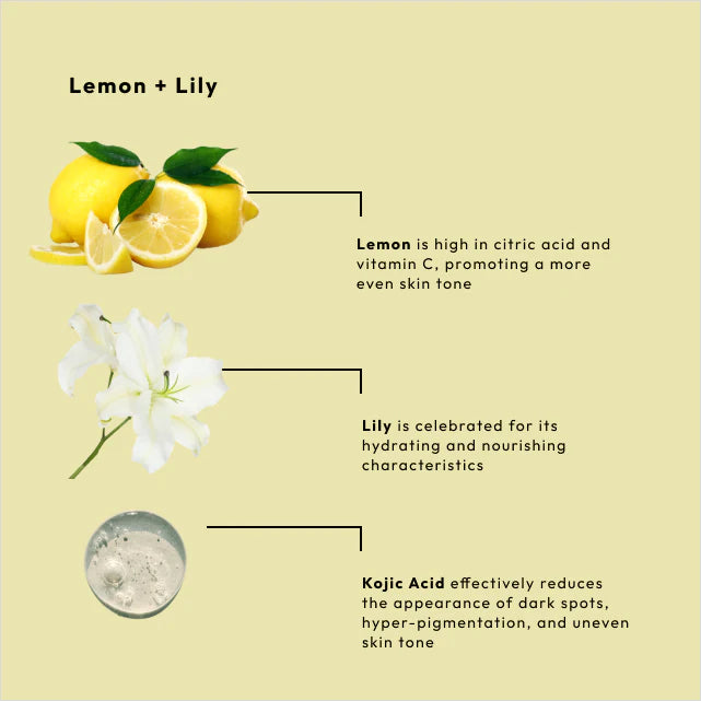 BCL -  Brightening Lemon + Lily with Kojic Acid Moisture Mask