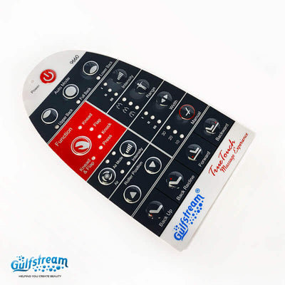 Gs8089-S  9660 Remote Control Cover Sticker