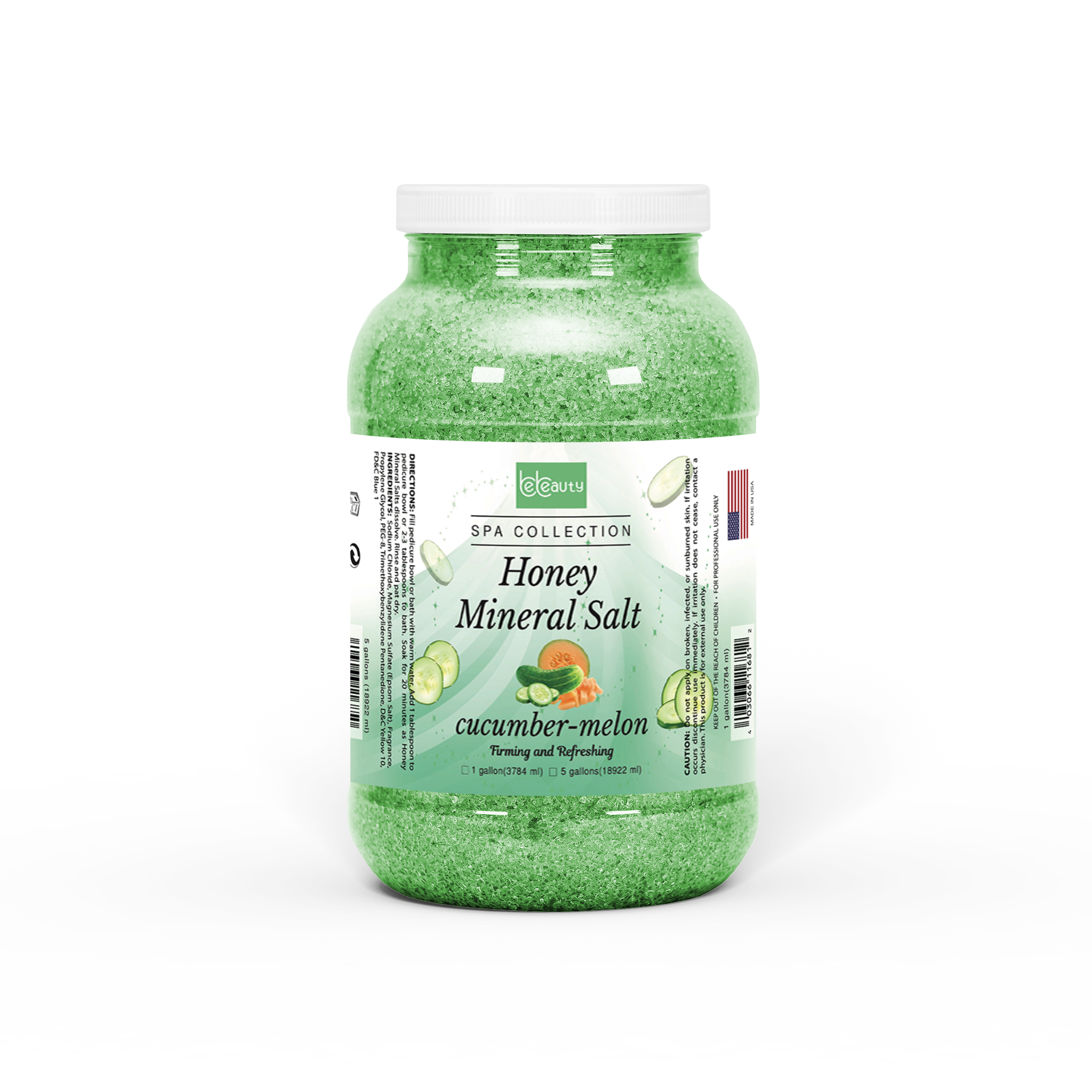 Be Beauty Cucumber Melon Honey Mineral Salt (5 Gallons)