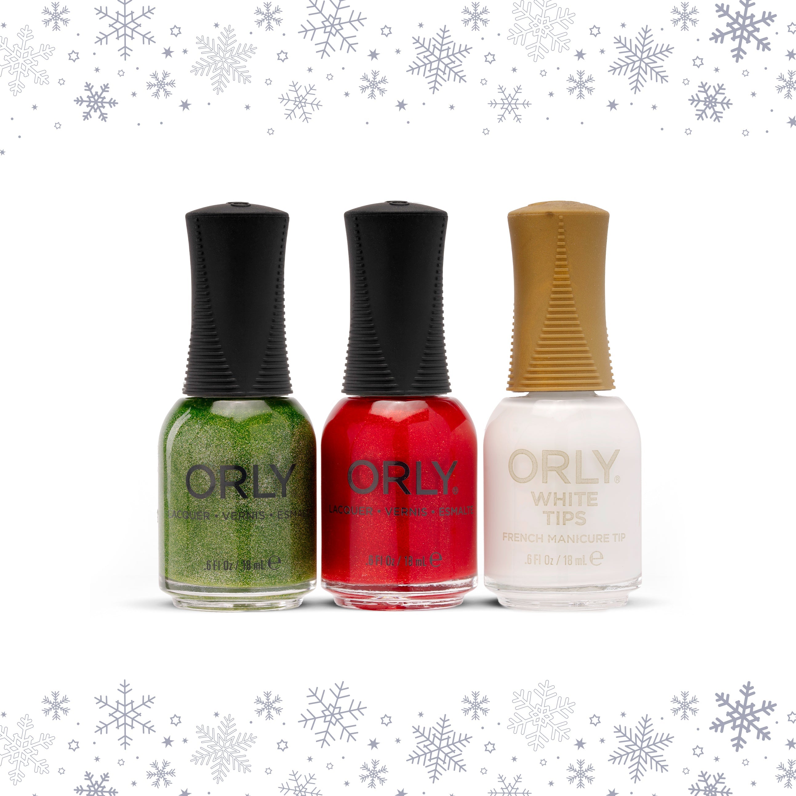 Orly - Holly Jolly Holo Trio