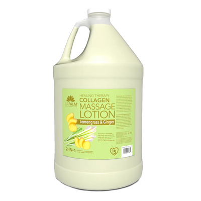 LA PALM Healing Therapy Massage Lotion Lemongrass & Ginger