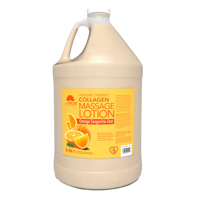 LA PALM Healing Therapy Massage Lotion Orange Tangerine