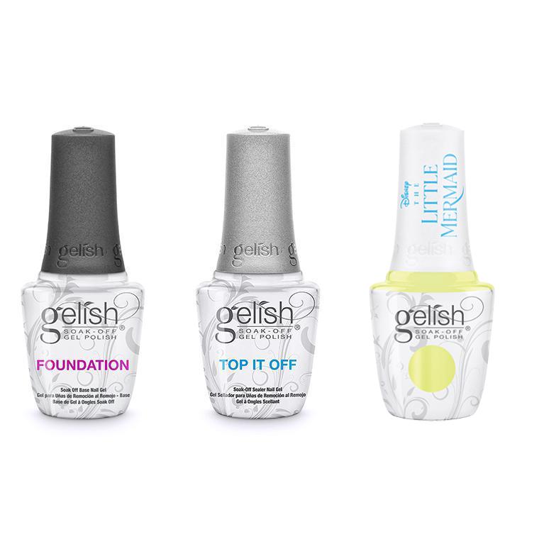 Harmony Gelish Combo - Base, Top & All Sands On Deck