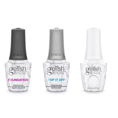 Harmony Gelish Combo - Base, Top & Artic Freeze