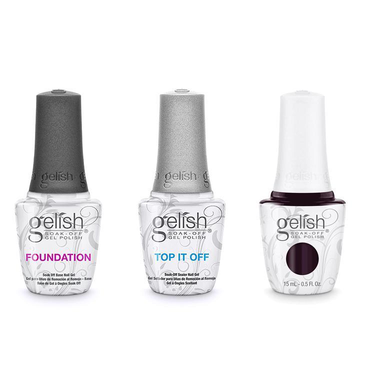 Harmony Gelish Combo - Base, Top & Bella's Vampire