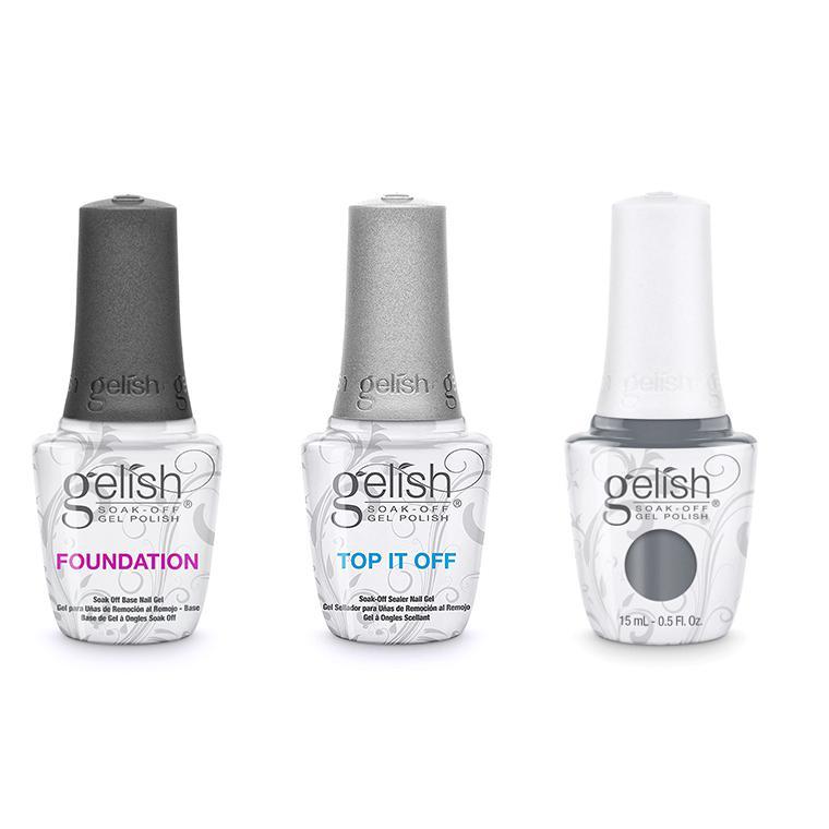 Harmony Gelish Combo - Base, Top & Clean Slate