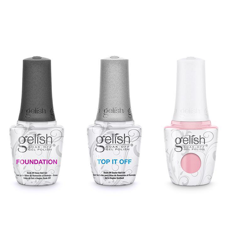 Harmony Gelish Combo - Base, Top & Follow The Petals