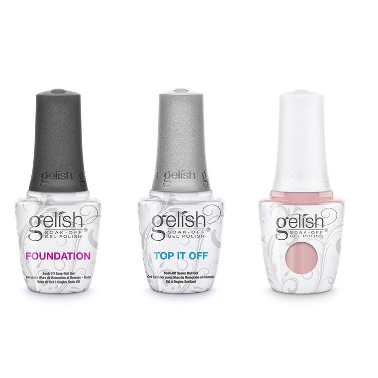 Harmony Gelish Combo - Base, Top & Gardenia My Heart