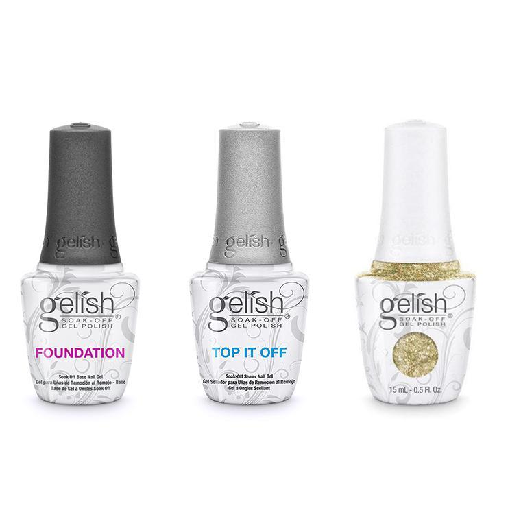 Harmony Gelish Combo - Base, Top & Grand Jewels