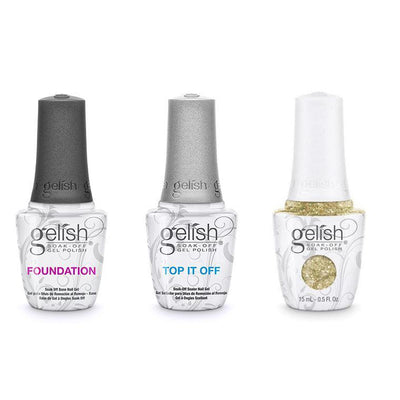 Harmony Gelish Combo - Base, Top & Grand Jewels