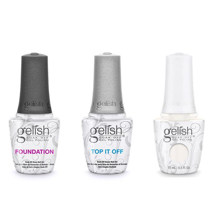 Harmony Gelish Combo - Base, Top & Heaven Sent