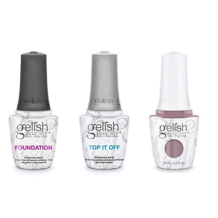 Harmony Gelish Combo - Base, Top & I Or-chid You Not