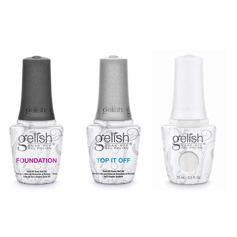 Harmony Gelish Combo - Base, Top & Izzy Wizzy Let's Get Busy