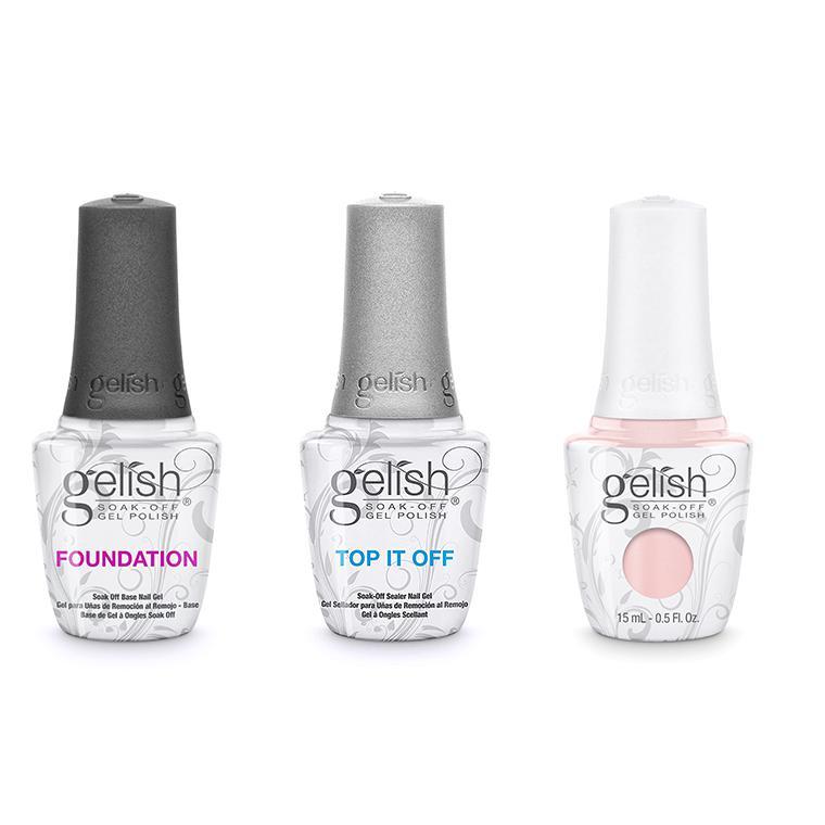 Harmony Gelish Combo - Base, Top & Kiss Kiss