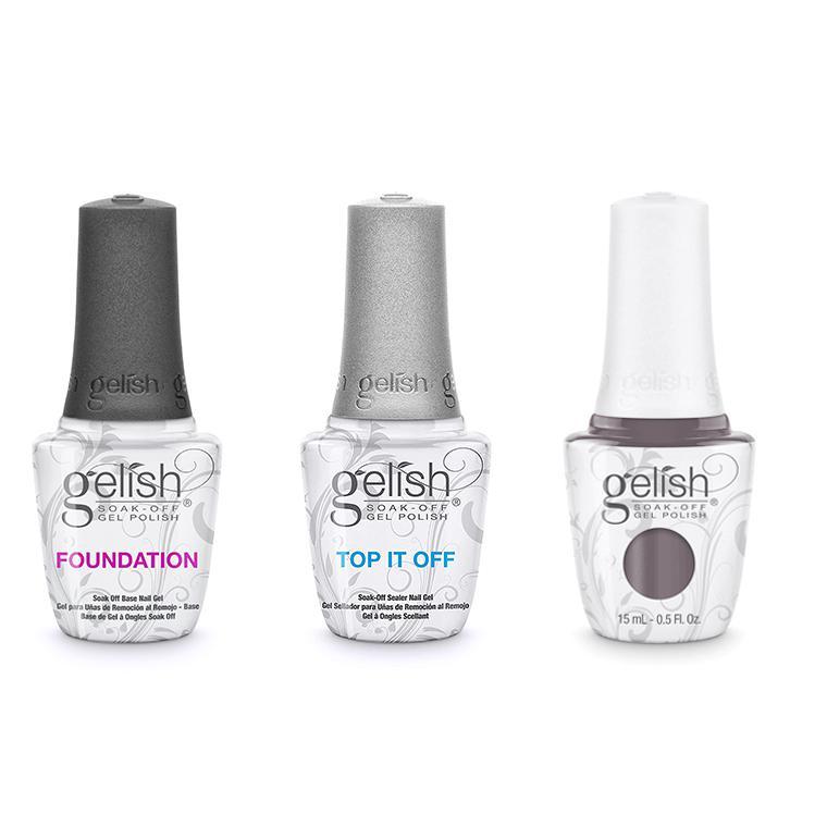 Harmony Gelish Combo - Base, Top & Let's Hit The Bunny Slopes