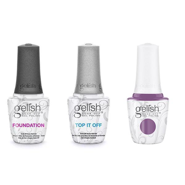 Harmony Gelish Combo - Base, Top & Malva