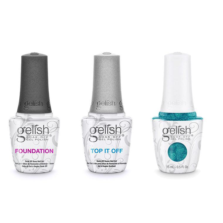 Harmony Gelish Combo - Base, Top & Oocha Coocha Bing Bang Bam - Alakazy Alakazam