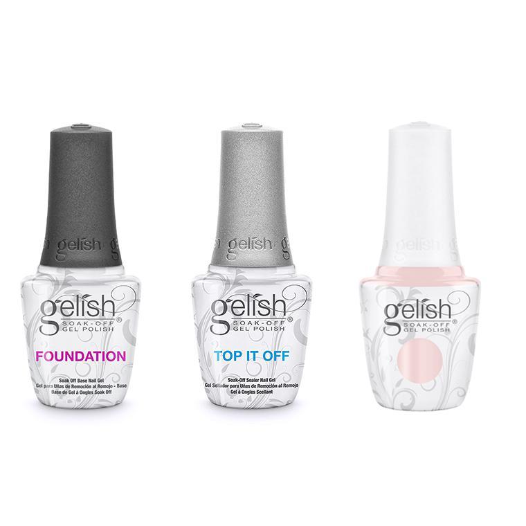 Harmony Gelish Combo - Base, Top & Sheer & Silk