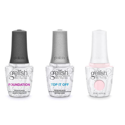 Harmony Gelish Combo - Base, Top & Simple Sheer