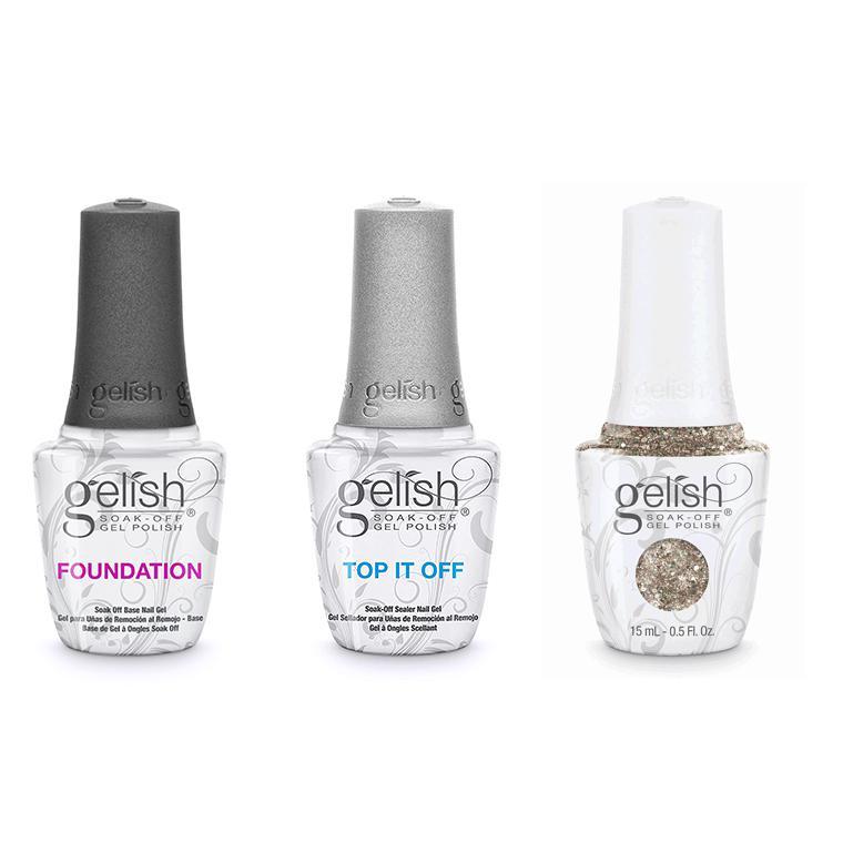 Harmony Gelish Combo - Base, Top & Sledding In Style