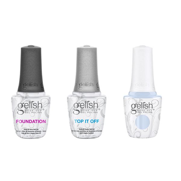 Harmony Gelish Combo - Base, Top & Sweet Morning Breeze