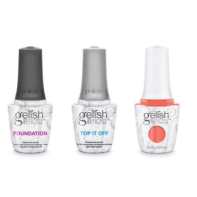 Harmony Gelish Combo - Base, Top & Sweet Morning Dew